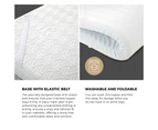 Bedra King Single 10cm Memory Foam Mattress Topper Reversible Cool Gel Bed Mat