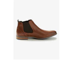 RIVERS - Mens Boot -  Boxer Leather Chelsea Boot - Brown