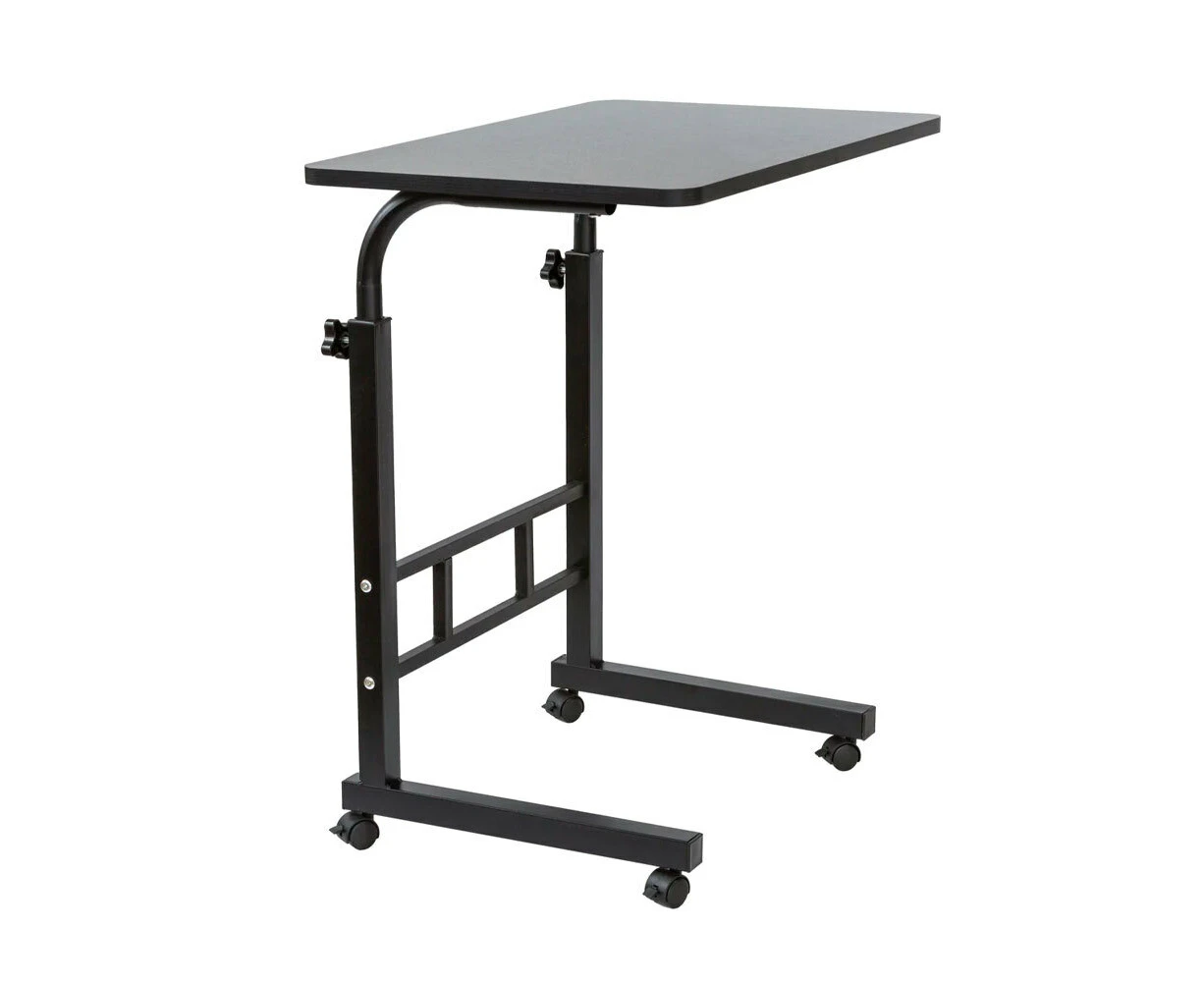 Hacienda Black Portable Laptop Computer Study Desk w/Adjustable Stand Height