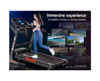 BLACK LORD Treadmill Electric Auto Incline Home Gym Exercise Run Machine EXP32