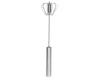 Egg Beater Semiautomatic Stainless Steel Small Egg Whisk Hand Mixer For Kitchen Use(12In )