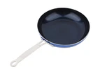 Non-Stick Ceramic Coating Frying Pan Skillet With Flat Bottom Long Handle(24Cm)