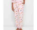 Target Fleece Sleep Pyjama Jogger Pants - Pink