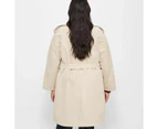 Target Plus Size Trench Coat - Brown