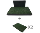 YES4PETS XL Indoor Dog Puppy Toilet Grass Potty Training Mat Loo Pad pad with 3 grass