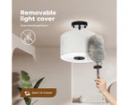 Emitto Pendant Ceiling Light Led Modern Lamp Bedroom Living Room Linen Washable