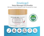 Eroticgel Vegan Nuru Massage Gel Powder - Nori Seaweed and Green Tea 200g - Makes 20L
