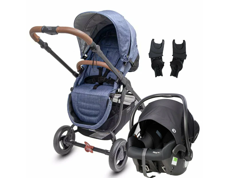 Valco Baby Snap Ultra Tailor Made (Denim) Mico Plus Isofix Capsule Travel System