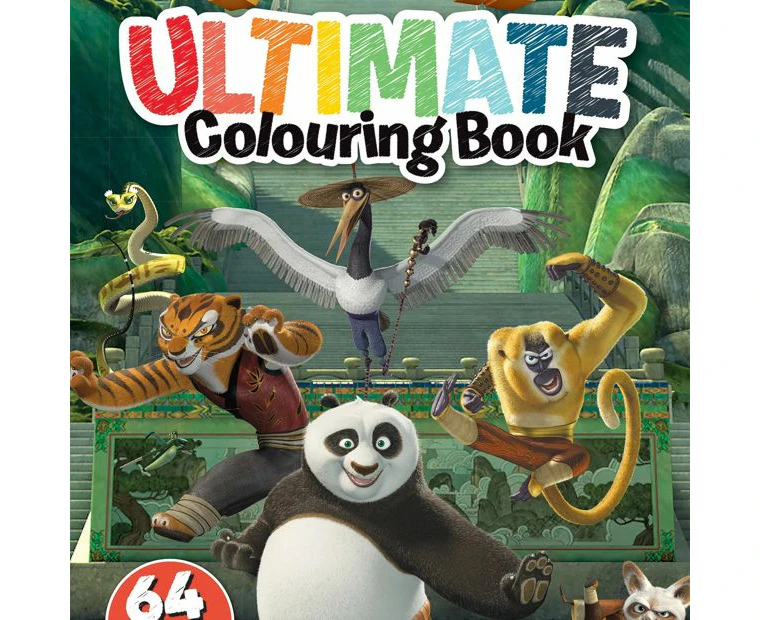 Target Kung Fu Panda: Ultimate Colouring Book