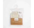 Organic Cotton Newborn Mittens 2 Pack - bub. - Neutral