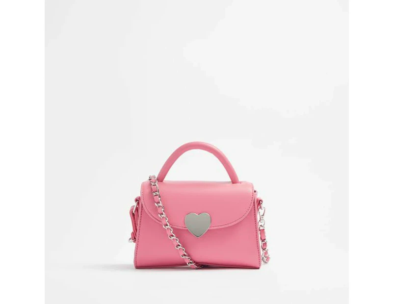 Target Kids Heart Buckle Bag - Pink