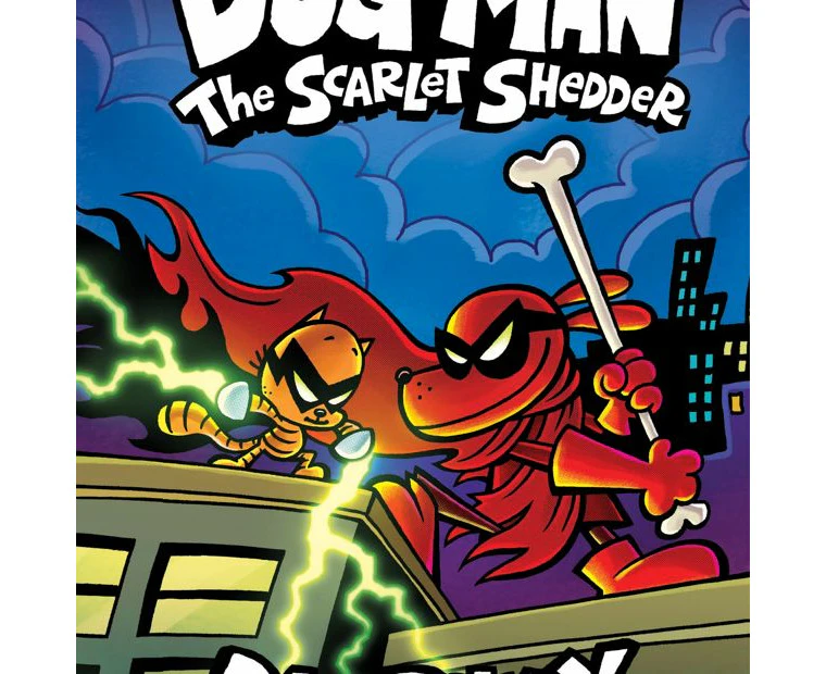 Target The Scarlet Shedder: A Graphic Novel Dog Man 2  - Dav Pilkey