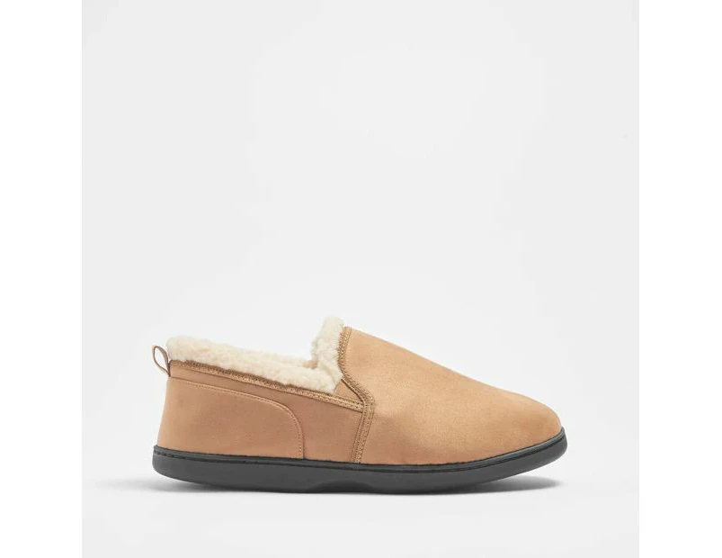 Target Mens Slipper - Daniel - Brown