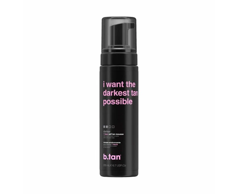 b.tan I Want The Darkest Tan Possible - Self Tan Mousse 200mL