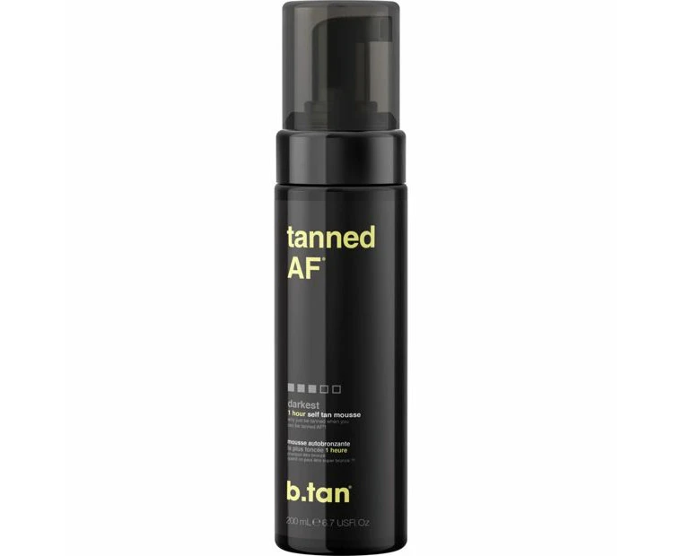 b.tan Tanned AF - Self Tan Mousse 200mL