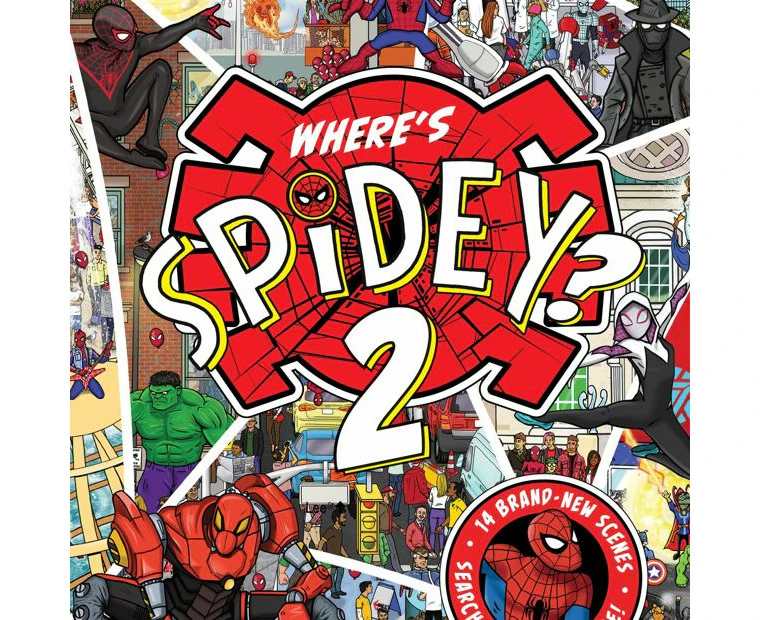 Target Where's Spidey 2? A Search-And-Find Activity Book