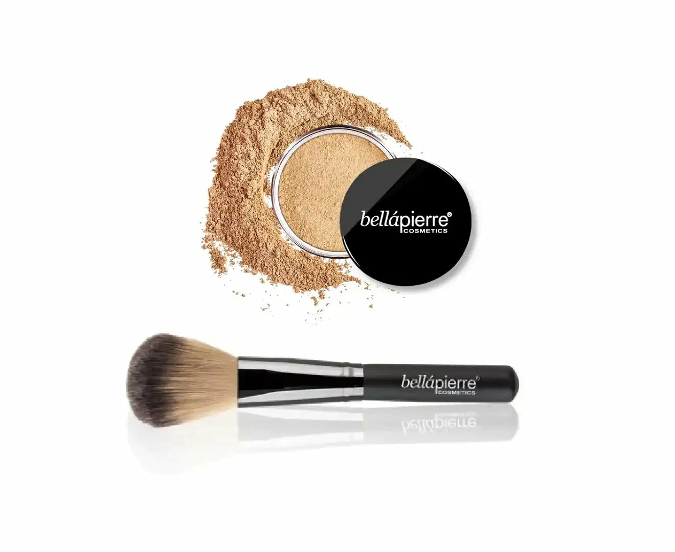 Bellapierre Mineral Foundation & Powder Dome Brush - Nutmeg