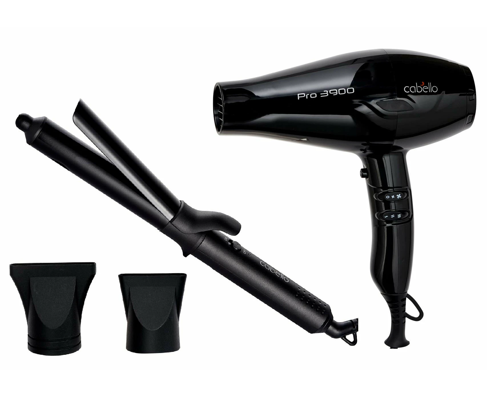 Cabello Pro 3900 Hair Dryer + Chic Curling Tong