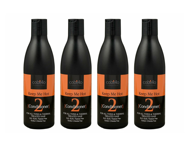 4 x Cabello Conditioner Keep Me Hot (4 x 400mL)