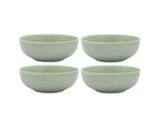 4x Ecology Element 18cm Stoneware Serving Soup/Ramen Bowl Round Tableware Dew