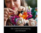 Lego Flower Bouquet 10280 Building Kit; A Unique Flower Bouquet And Creative Project For Adults, New 2021 (756 Pieces)