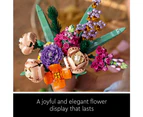 Lego Flower Bouquet 10280 Building Kit; A Unique Flower Bouquet And Creative Project For Adults, New 2021 (756 Pieces)