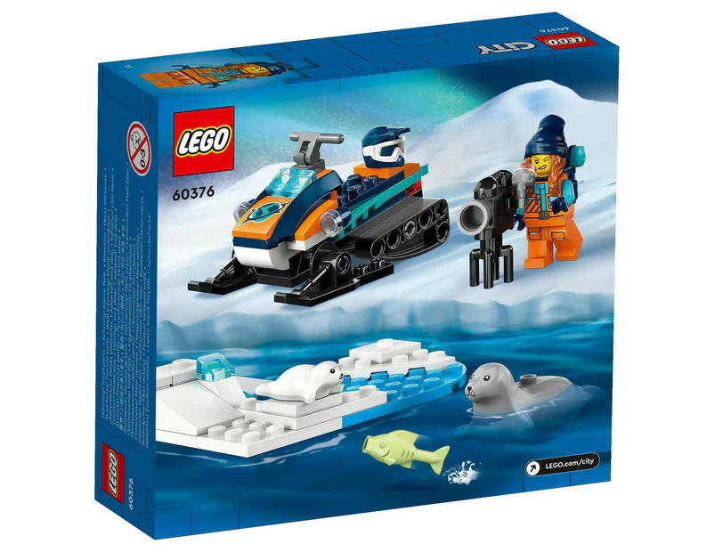 Lego® City Arctic Explorer Snowmobile 60376 Building Toy Set