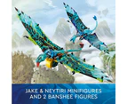 Lego Avatar Jake &  Neytiri’s First Banshee Flight Building Toy Set;  With 2 Minifigures For Ages 9+ 75572