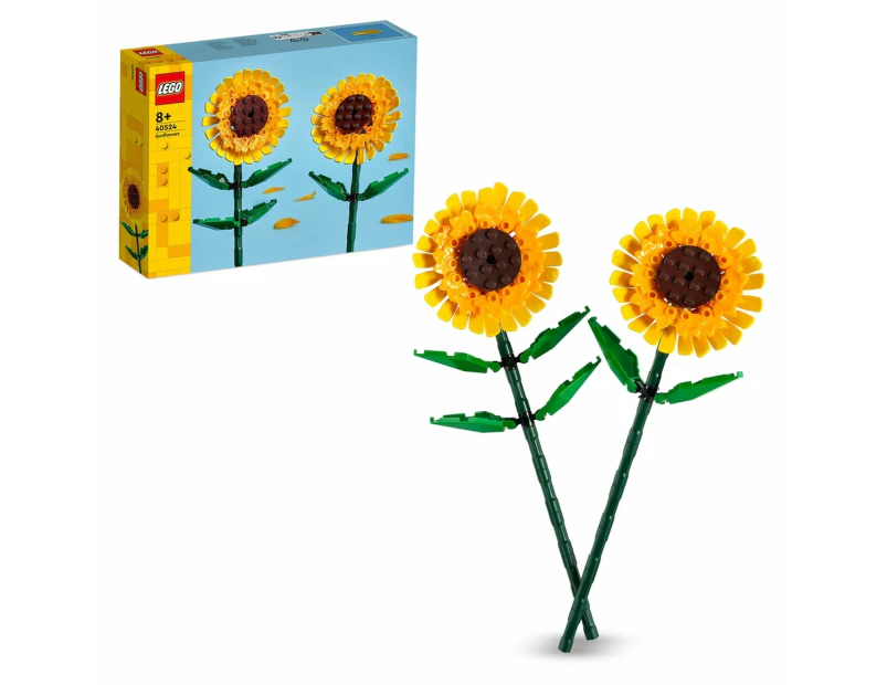 Lego® Iconic Sunflowers 40524 Buildable Flower Display