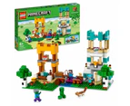 Lego® Minecraft® The Crafting Box 4.0 21249 Building Toy Set; Custom-build Playset With Fortress For Kids Aged 8+