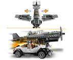 Lego® Indiana Jones™ Fighter Plane Chase 77012 Building Toy Set; Featuring A Buildable Car Toy, A Buildable Plane Toy And 3 Minifigures