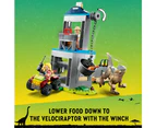 Lego® Jurassic Park Velociraptor Escape 76957 Building Toy Set With Dino Figure, Off-road Car And 2 Minifigures