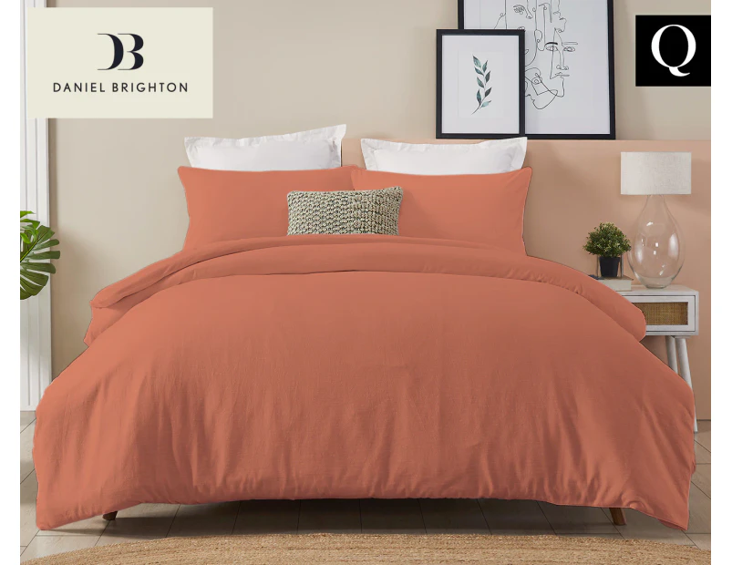 Daniel Brighton Kyoto Queen Bed Quilt Cover Set - Rose Dawn
