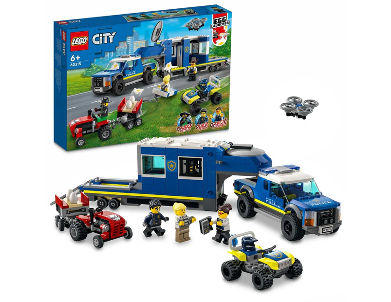 Lego City Police Mobile Command Truck 60315 Kids Building & Construction Toys