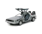 Jada Toys Back To The Future Time Machine Hollywood Ride 1:24 Scale Diecast Vehicle