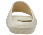 Crocs Mellow Recovery Slides Flip Flops Thongs - Bone