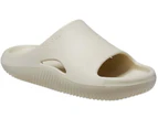 Crocs Mellow Recovery Slides Flip Flops Thongs - Bone