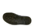 Dr Martens Womens Sinclair Jungle Boots Patent Lamper Leopard Emboss - Black