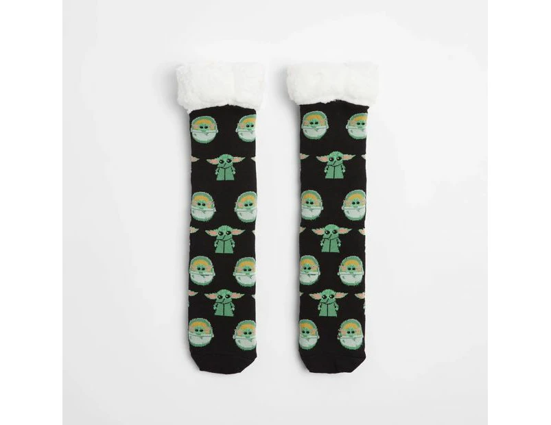 Star Wars Licensed Sherpa Socks - Black