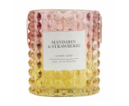 Soy Wax Blend Scented Candle, Mandarin & Strawberry Prosecco Fizz - Anko