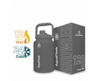 AquaFlask Growler V2 Stainless Steel Vacuum Insulated Water Bottle 3.8L Jug - Space Black v2