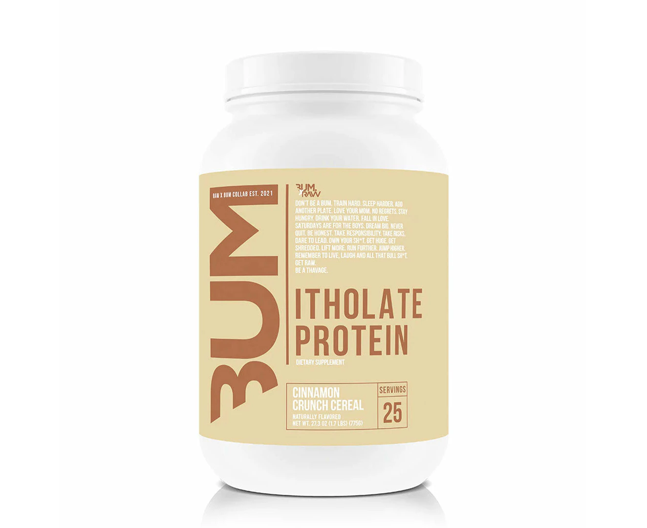 Cbum Itholate Whey Protein Isolate Cinnamon Crunch Cereal