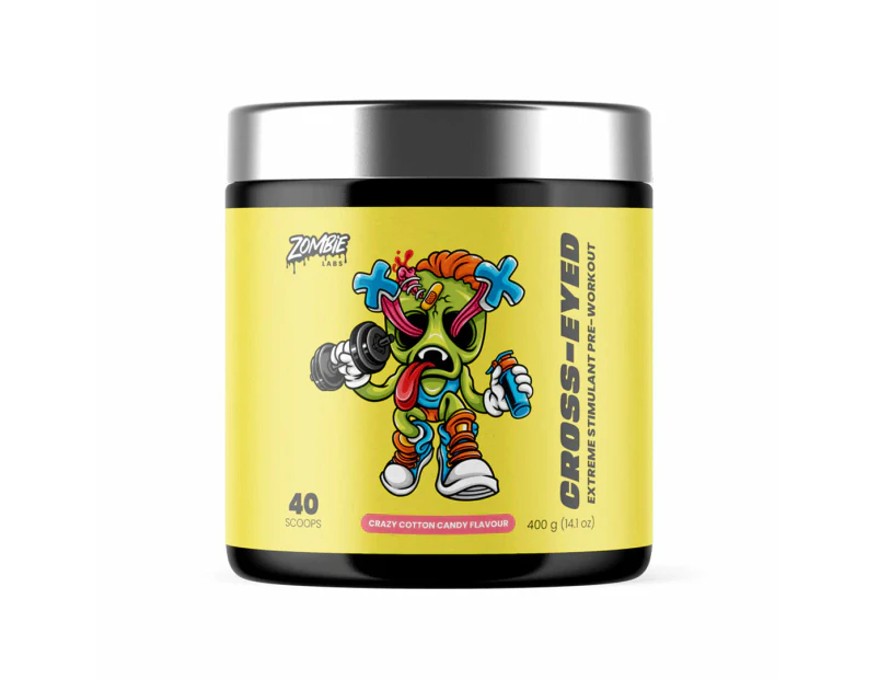 Zombie Labs Cross Eyed Pre Workout Screamin Soda