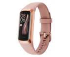 TODO Fitness Tracker Smart Watch BT 5.0 Body Thermometer Temperature BPM Monitor - Pink