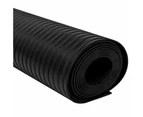 vidaXL Floor Mat Anti-Slip Rubber 1.5x4 m 3 mm Wide Rib