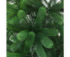 vidaXL Faux Christmas Tree 210 cm Lifelike Needles Green