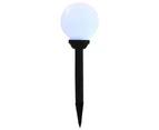 vidaXL Outdoor Solar Lamps 8 pcs LED Spherical 15 cm RGB