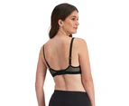 Berlei Womens Post Surgery Mesh Black Bra Elastane/Nylon - Black