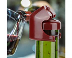 5Pcs Wine Champagne Bottle Stopper Wine Preserver Cork Sealing Plug Red