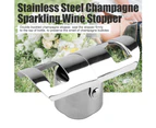 Stainless Steel Champagne Sparkling Wine Stopper Vacuum Sealed Drinks Bottle Plug For Home Bars